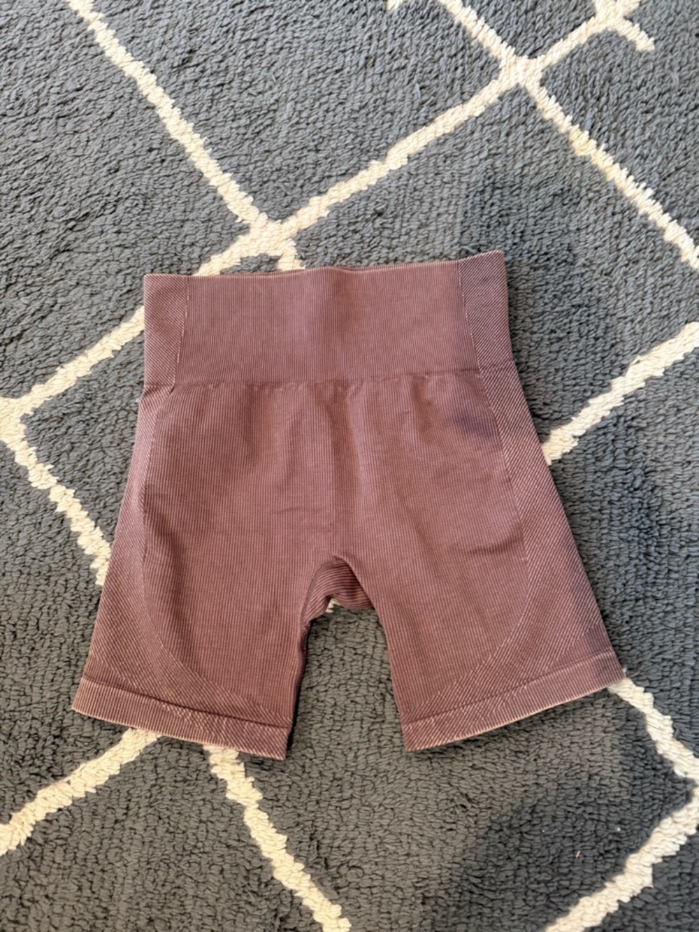 JoyLab Seamless Ribbed Spandex Shorts - Picture 4 of 5